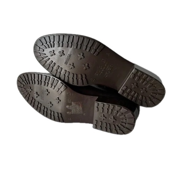 MELISSA 2 in 1 Riding Special Boots Rain Boots Size 40UK Brown Removable Flocked - Picture 4 of 13